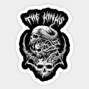 The kinks vintage Sticker